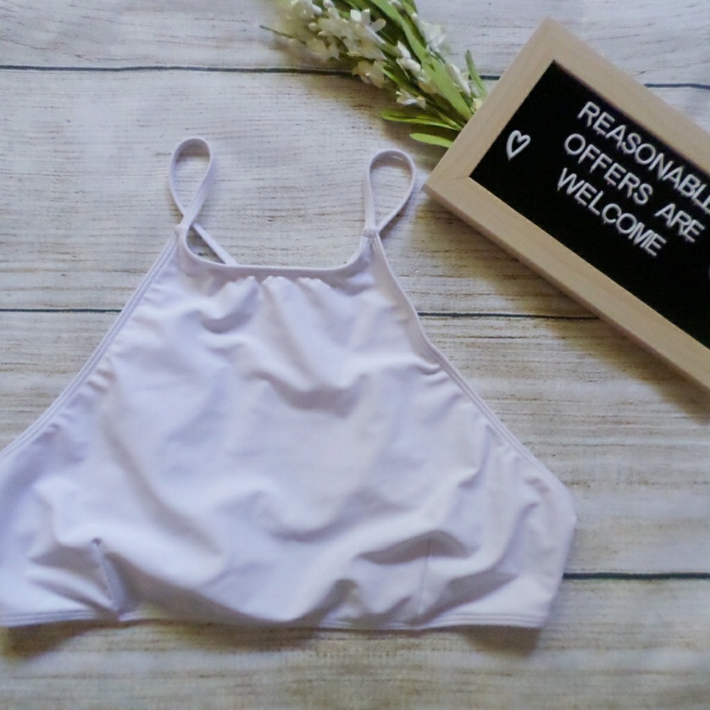 Halter bikini top